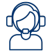 dedicated suppot icon