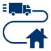 direct to consumer shipping icon