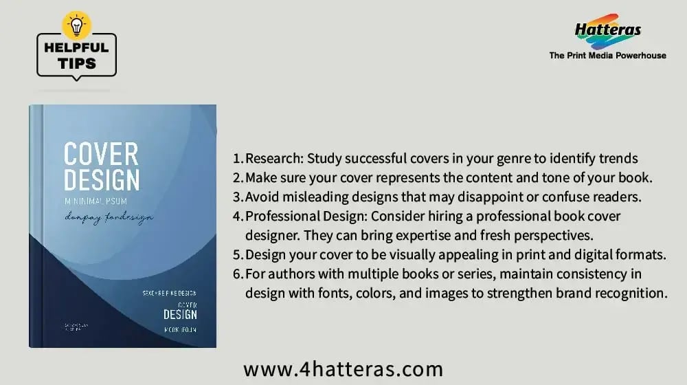 Helpful Tips-How to design a book cover that sells
