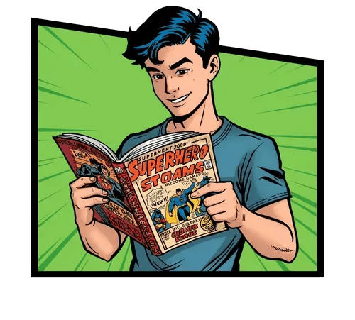 Comic Book Character Green