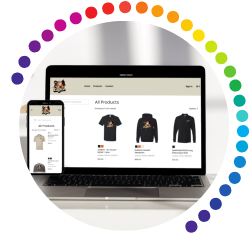 custom digital storefront